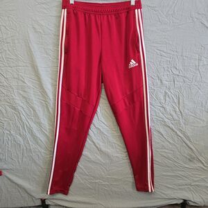 Adidas Tiro 19 Training Pants Mens Med. Red Track Pants Tapered Soccer Aeroready